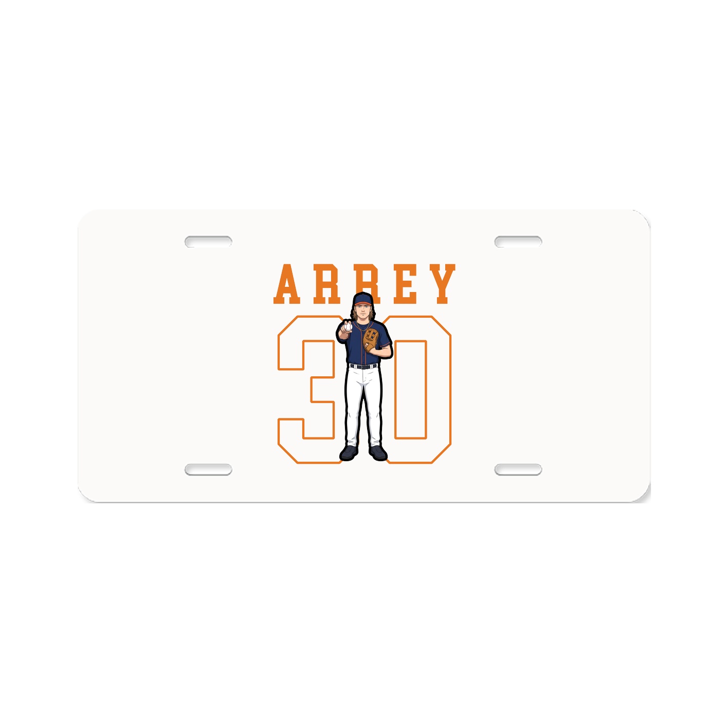 License Plate — Shirsey in Classic