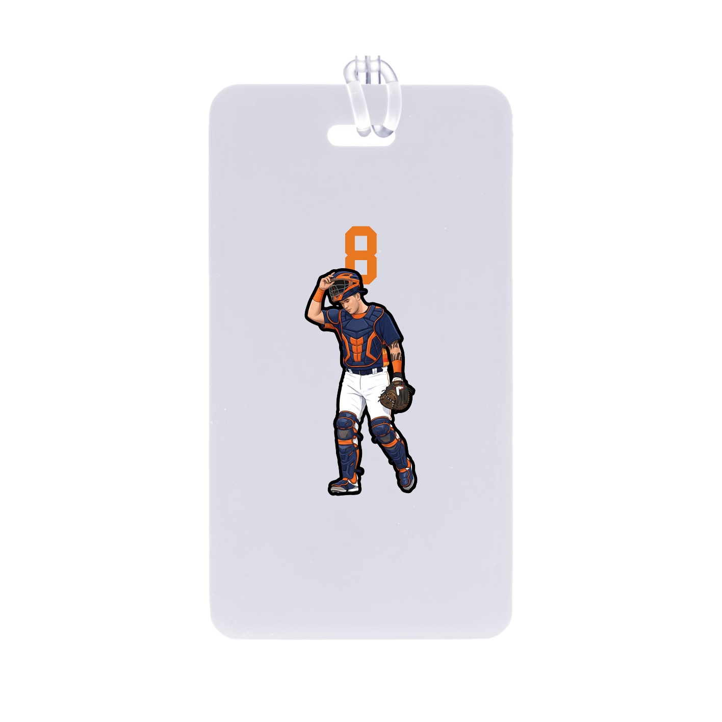 Bag Tag — Number Top in Classic
