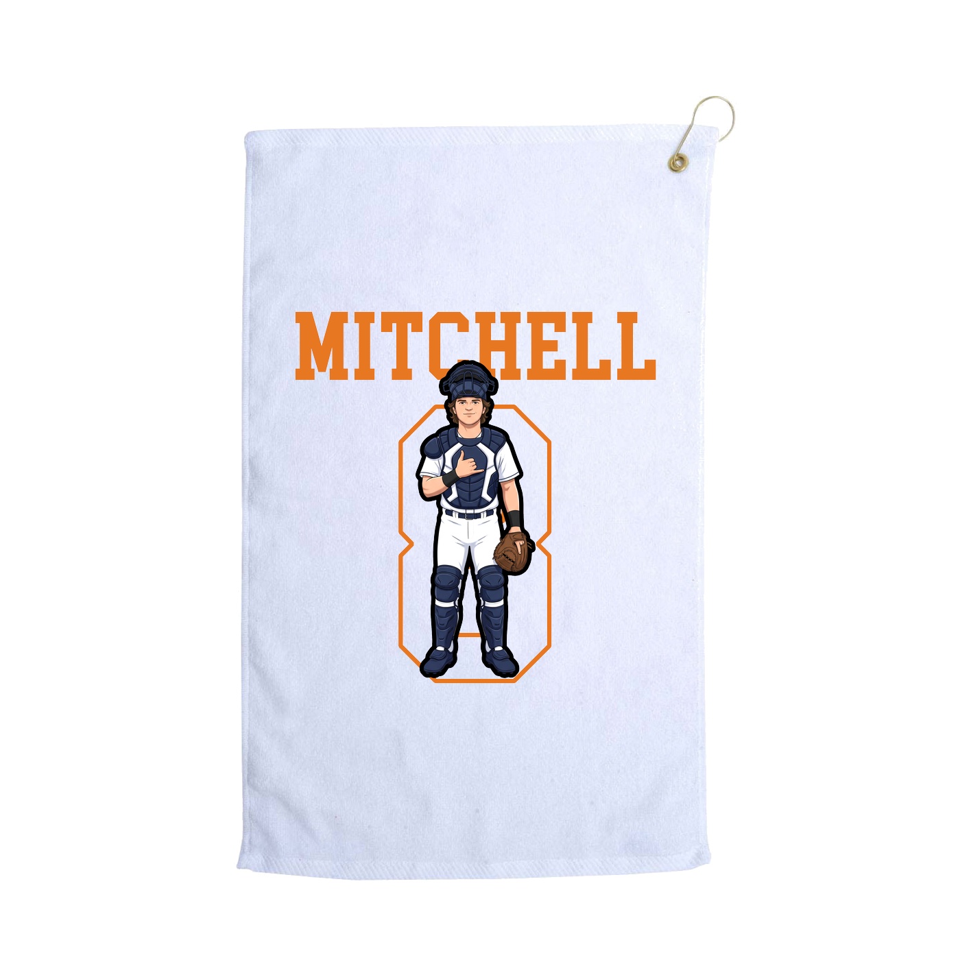 Golf Towel — Shirsey in White