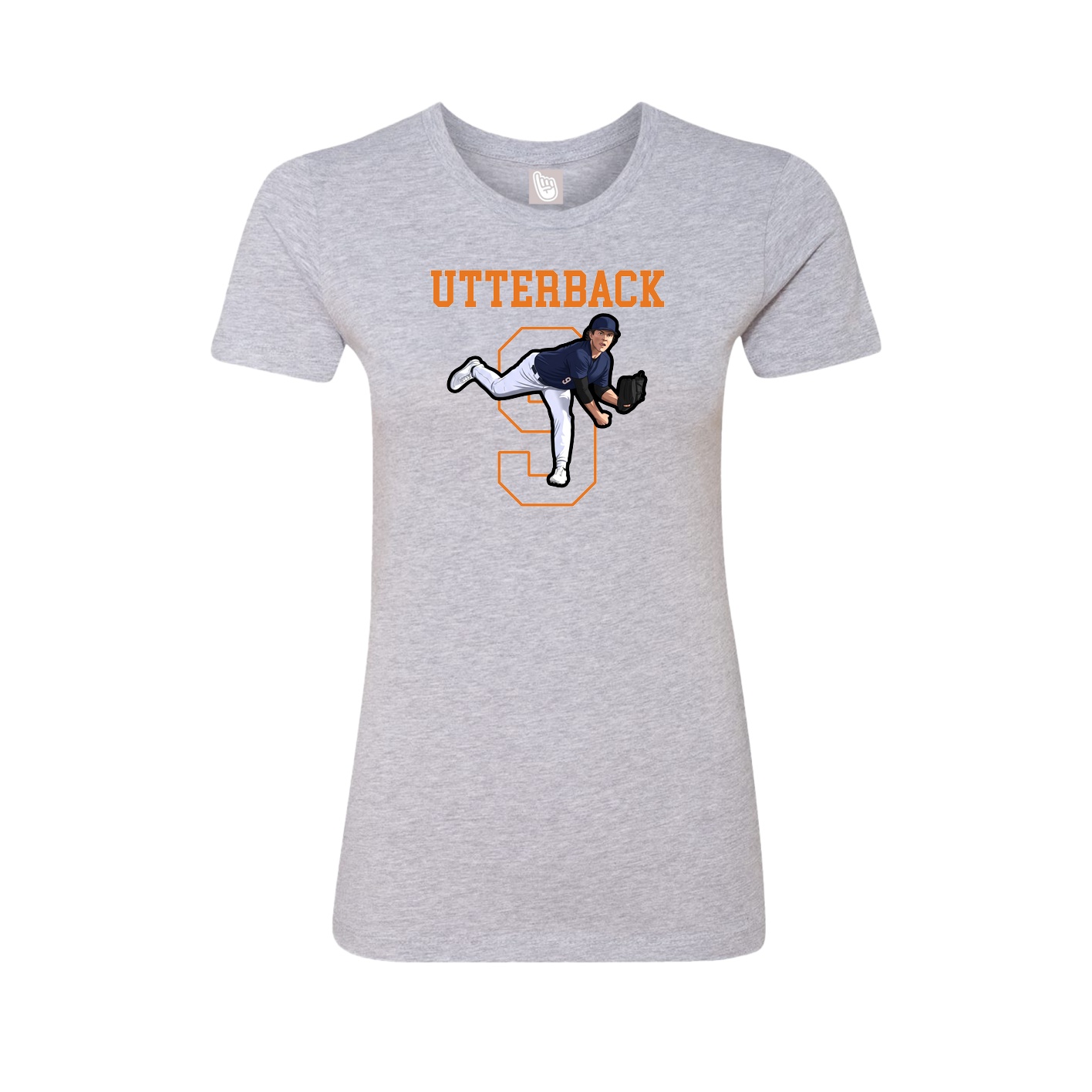Fitted Women's Tee — Shirsey in Grey