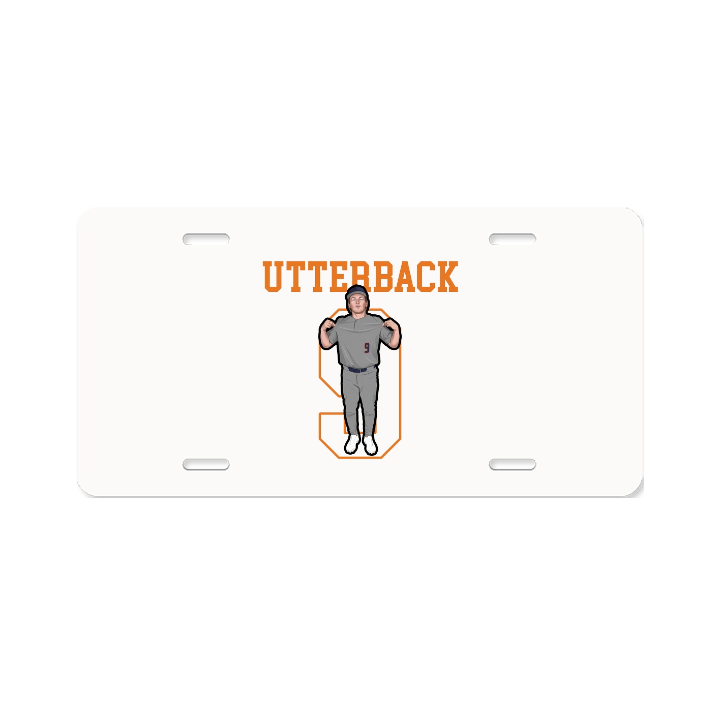 License Plate — Shirsey in Classic