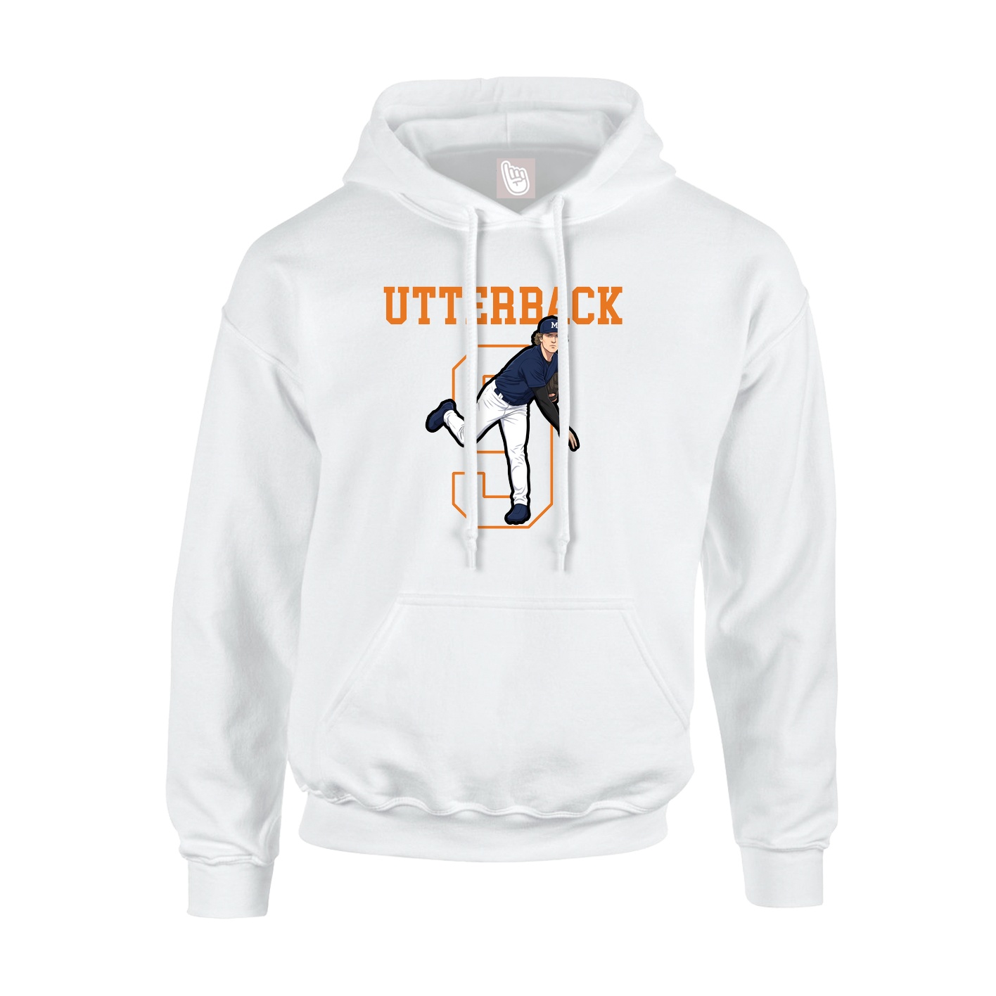Hoodie — Shirsey in White