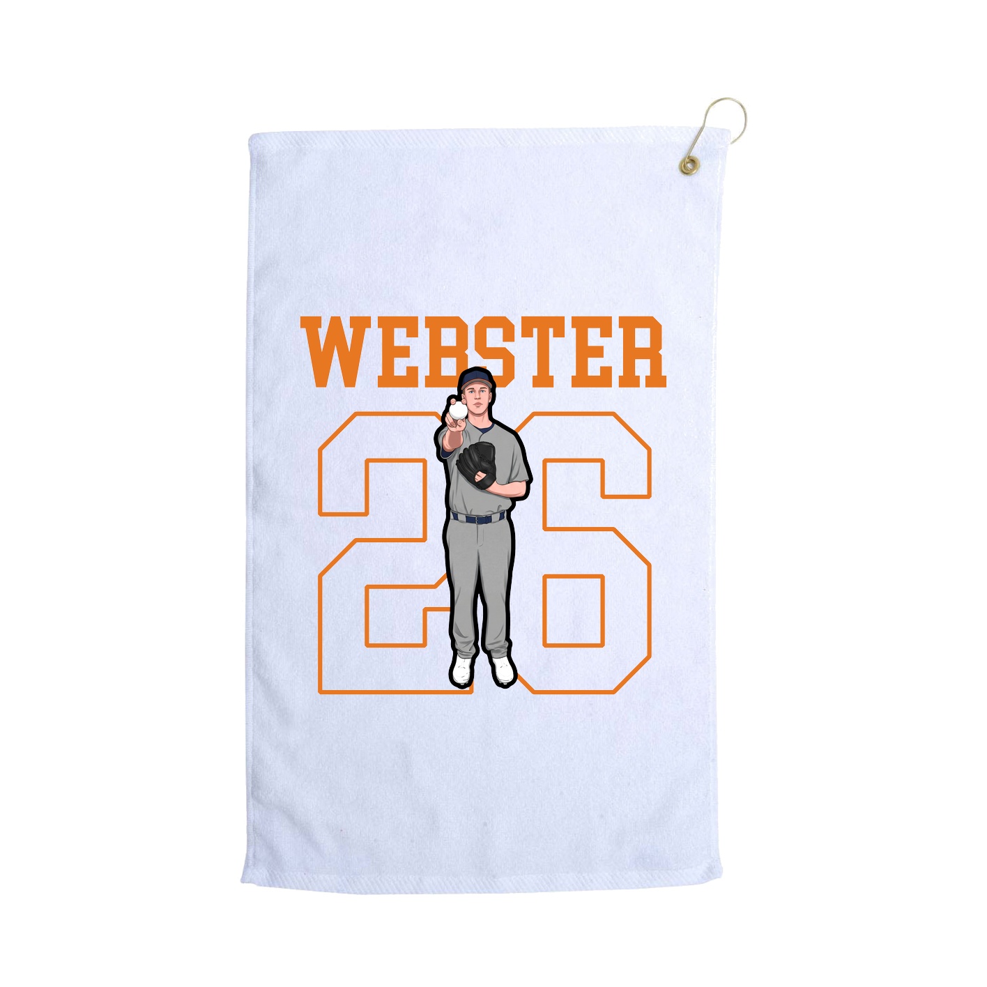 Golf Towel — Shirsey in White