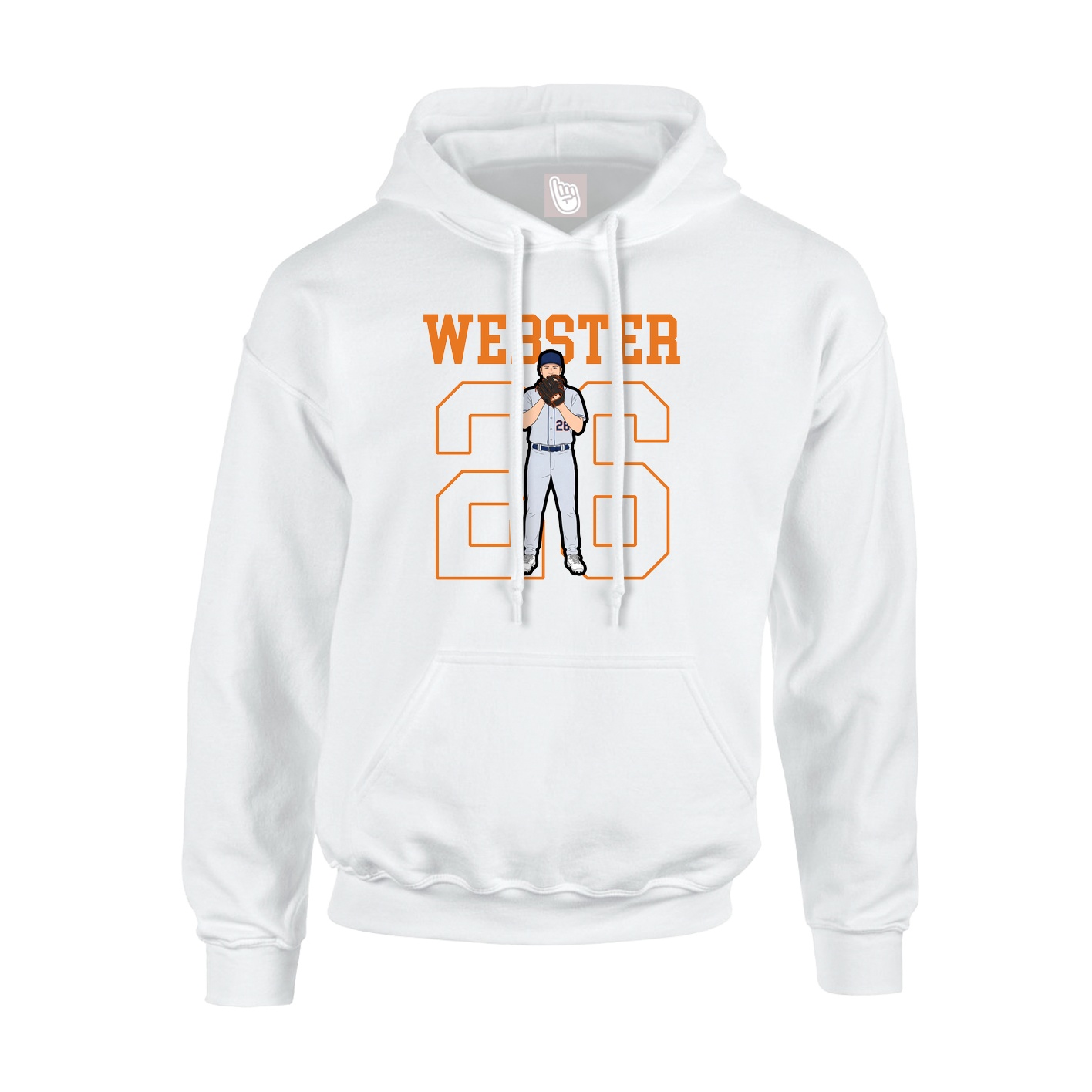 Youth Hoodie — Shirsey in White