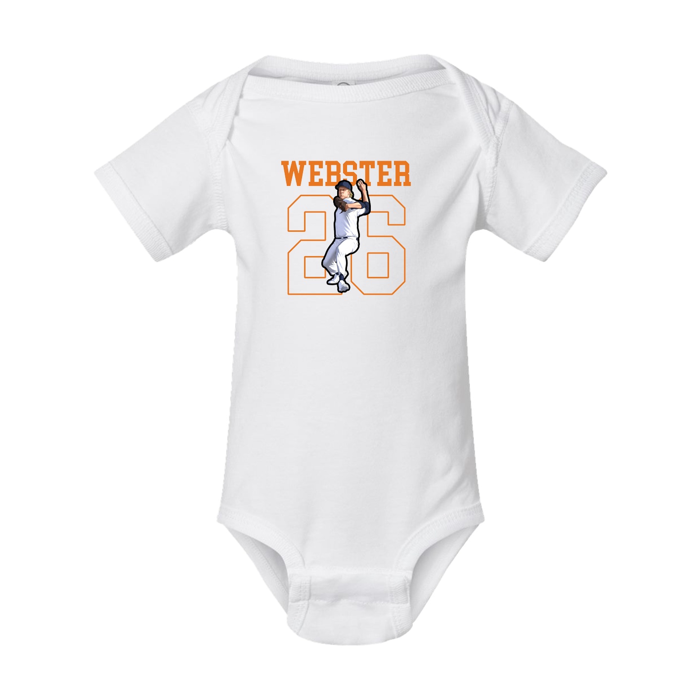 Baby Onesie — Shirsey in White