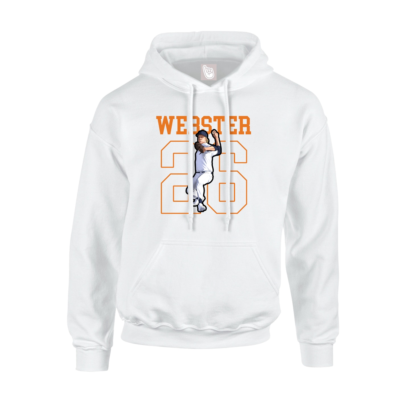 Youth Hoodie — Shirsey in White