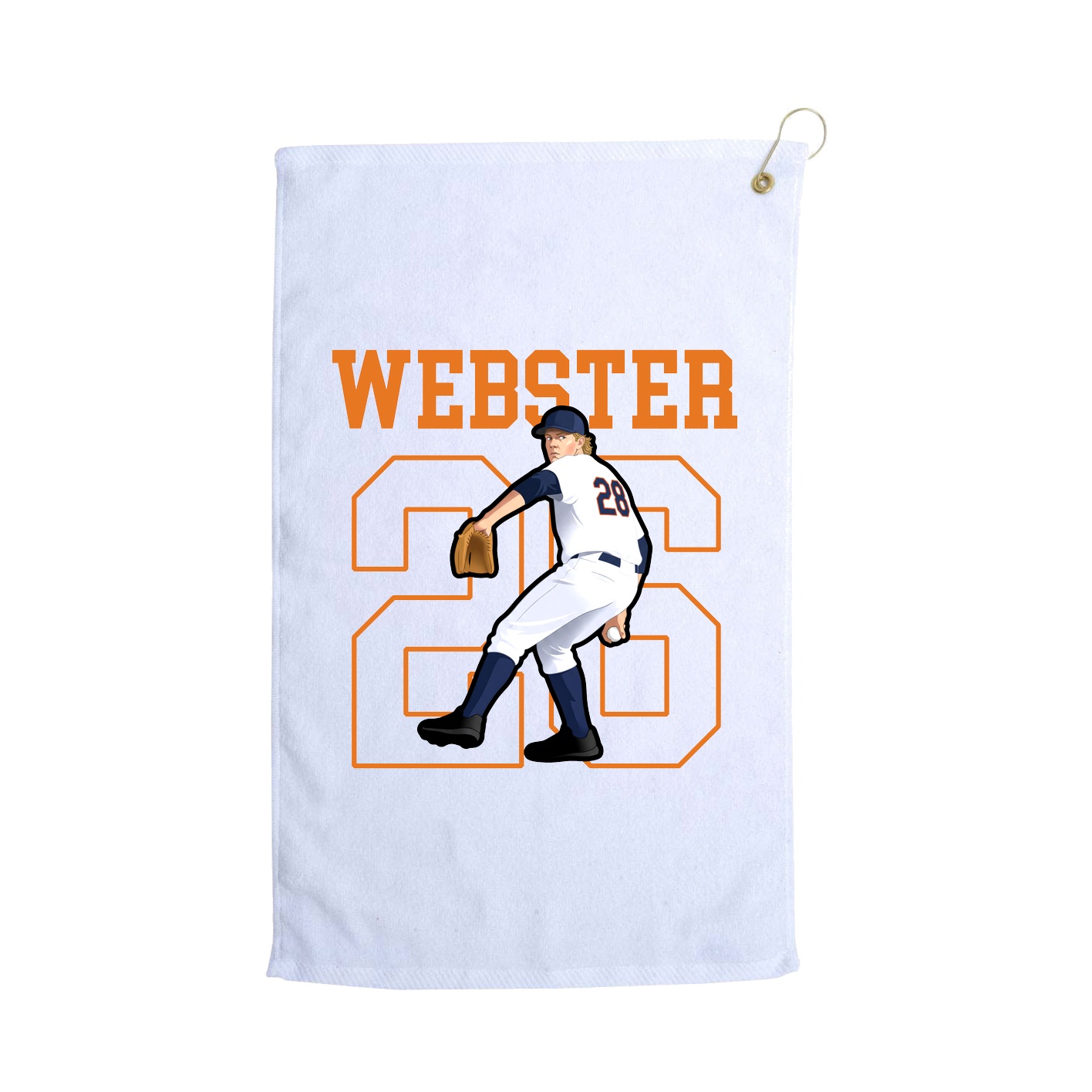 Golf Towel — Shirsey in White