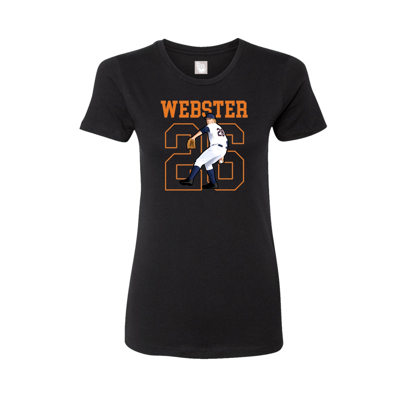 Fitted Women's Tee — Shirsey in Black