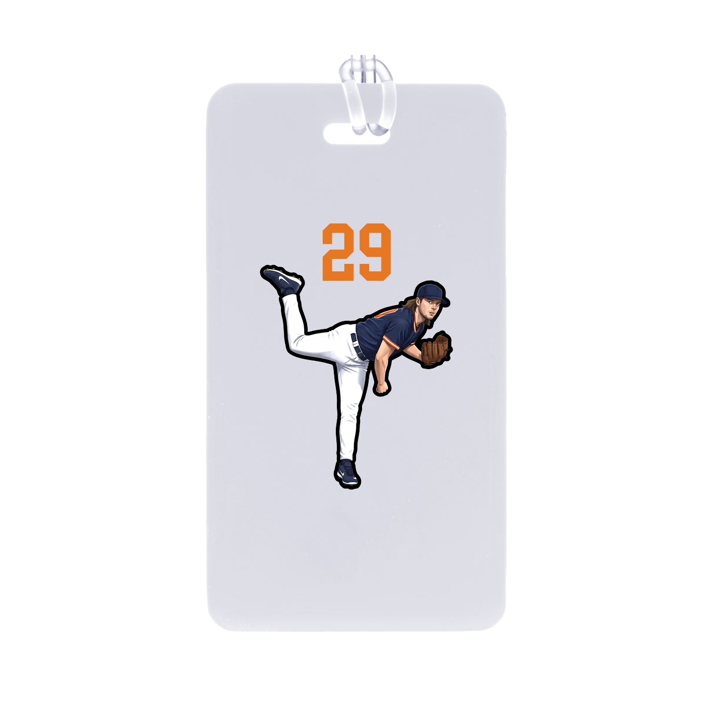 Bag Tag — Number Top in Classic