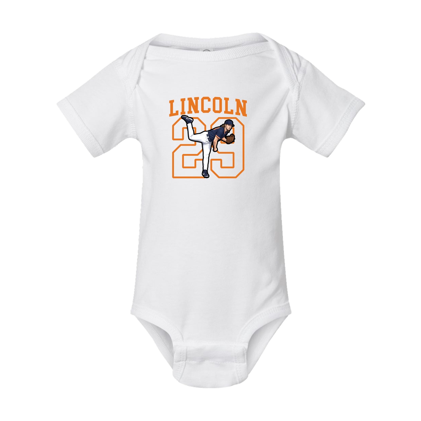 Baby Onesie — Shirsey in White