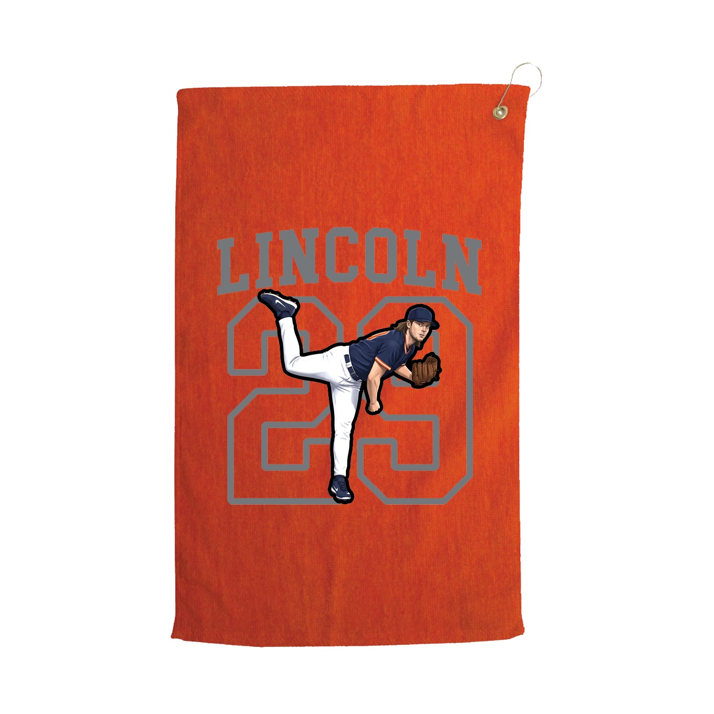 Golf Towel — Shirsey in Orange