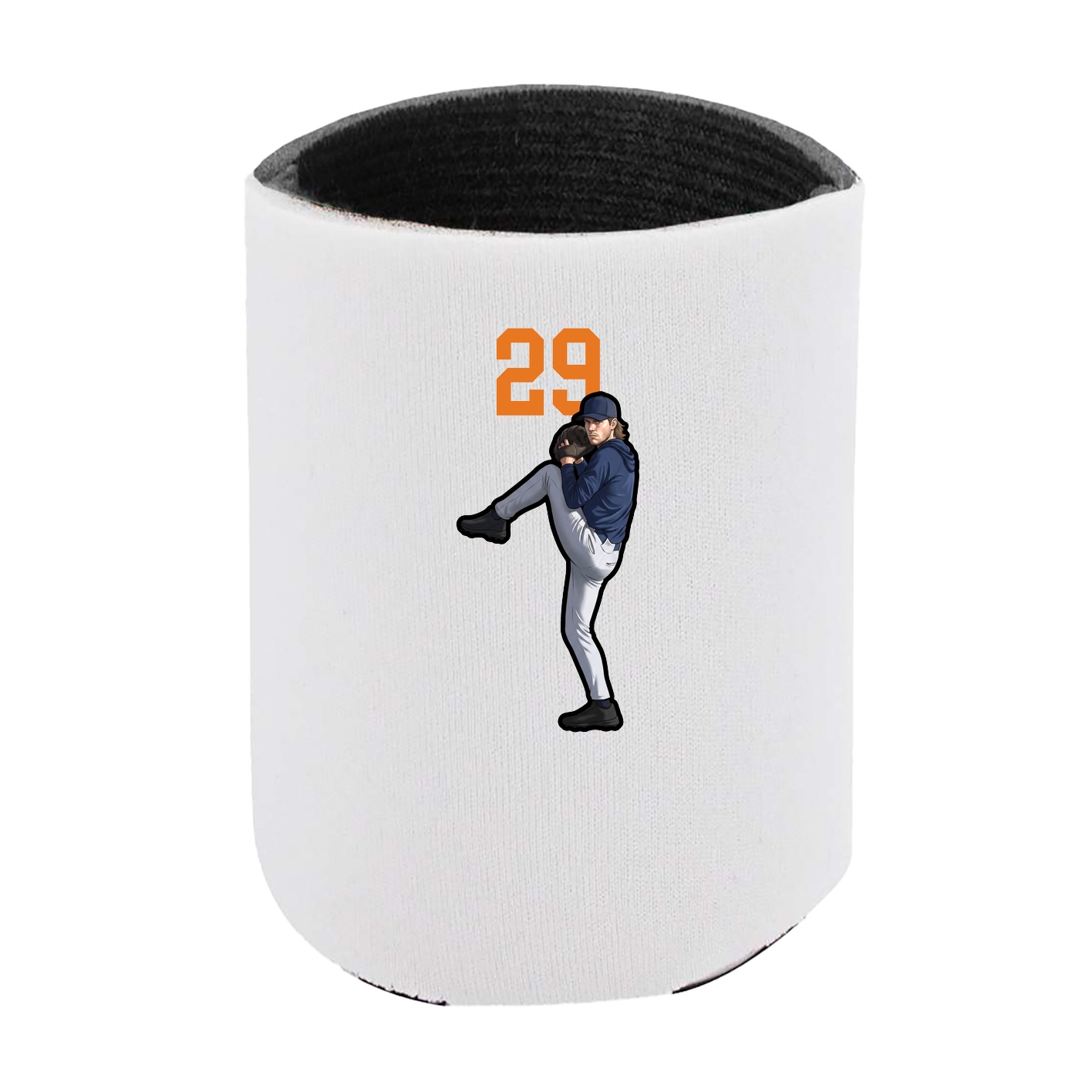 Can Holder — Number Top in White