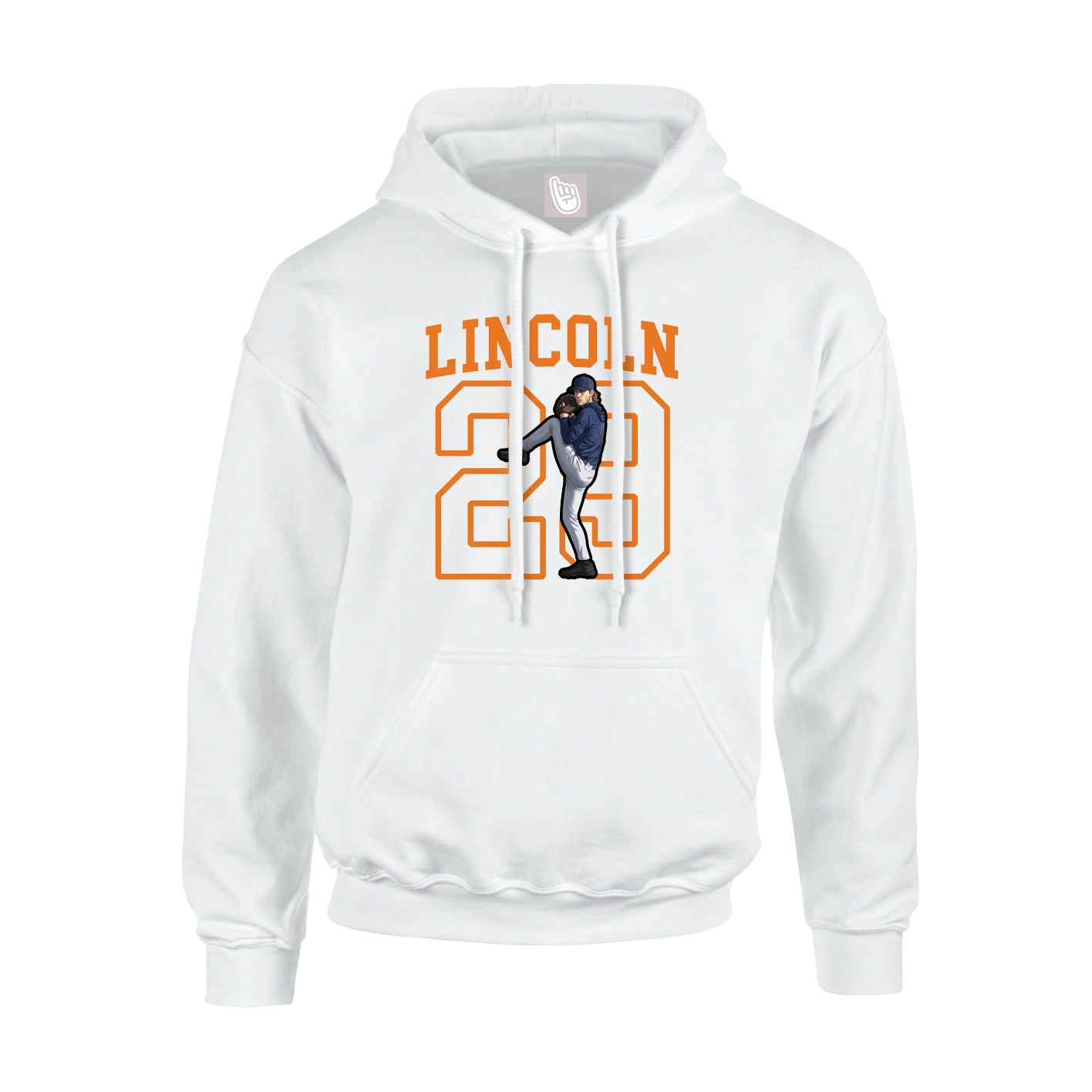 Youth Hoodie — Shirsey in White