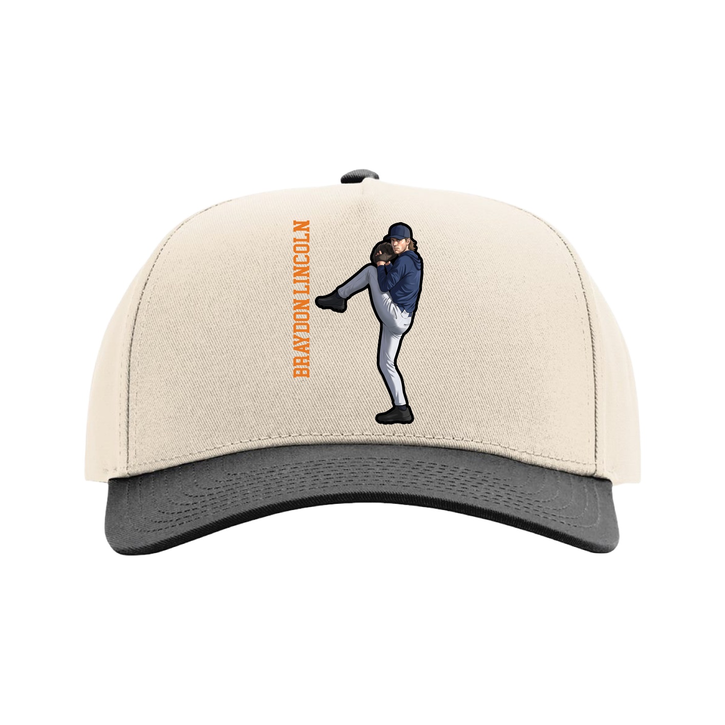 Full Fabric Five-Panel Champ Cap