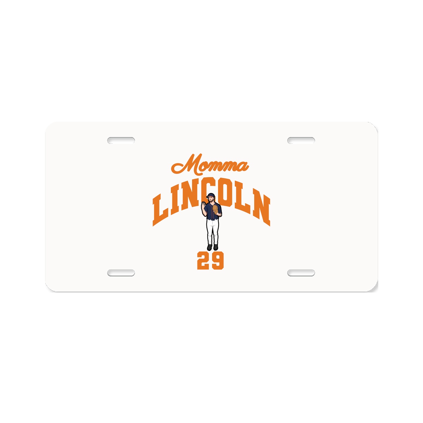 Aluminum License Plate