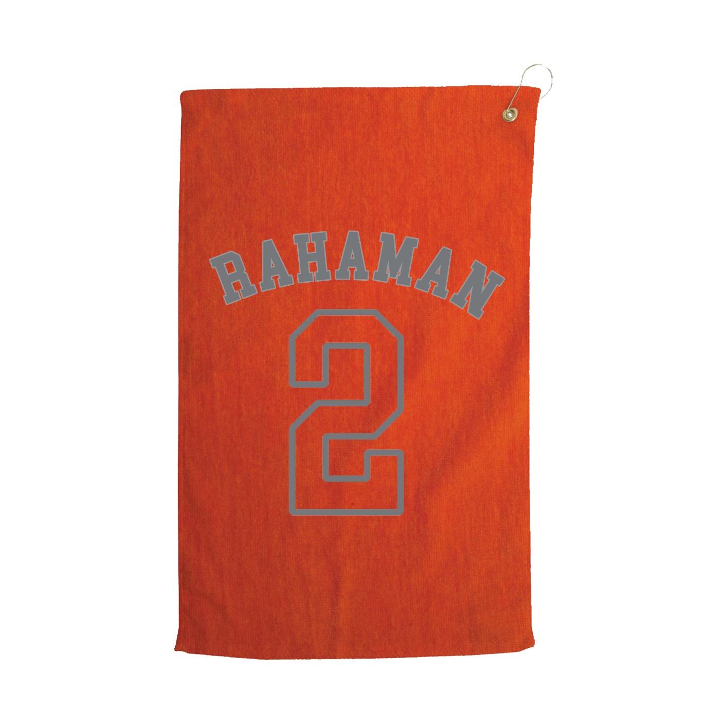 Golf Towel — Shirsey Arch in Orange