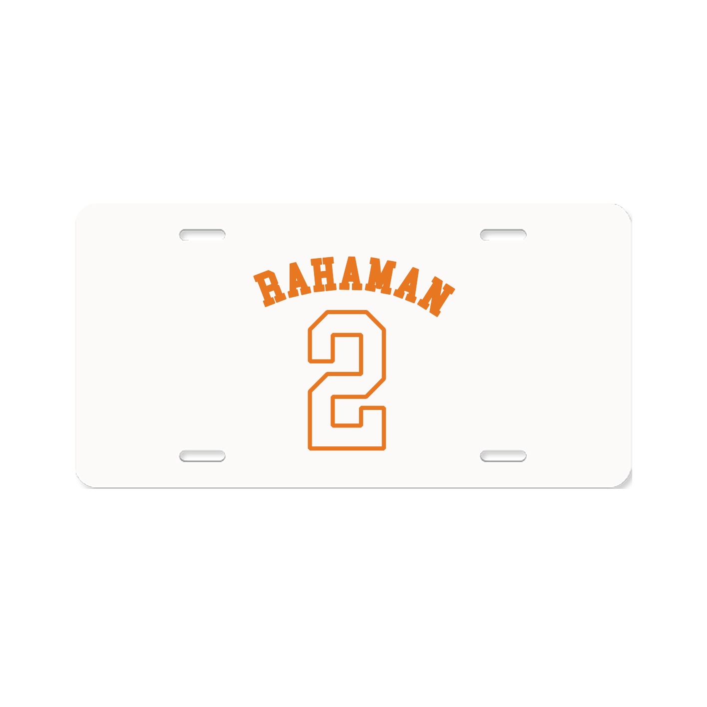 License Plate — Shirsey Arch in Classic