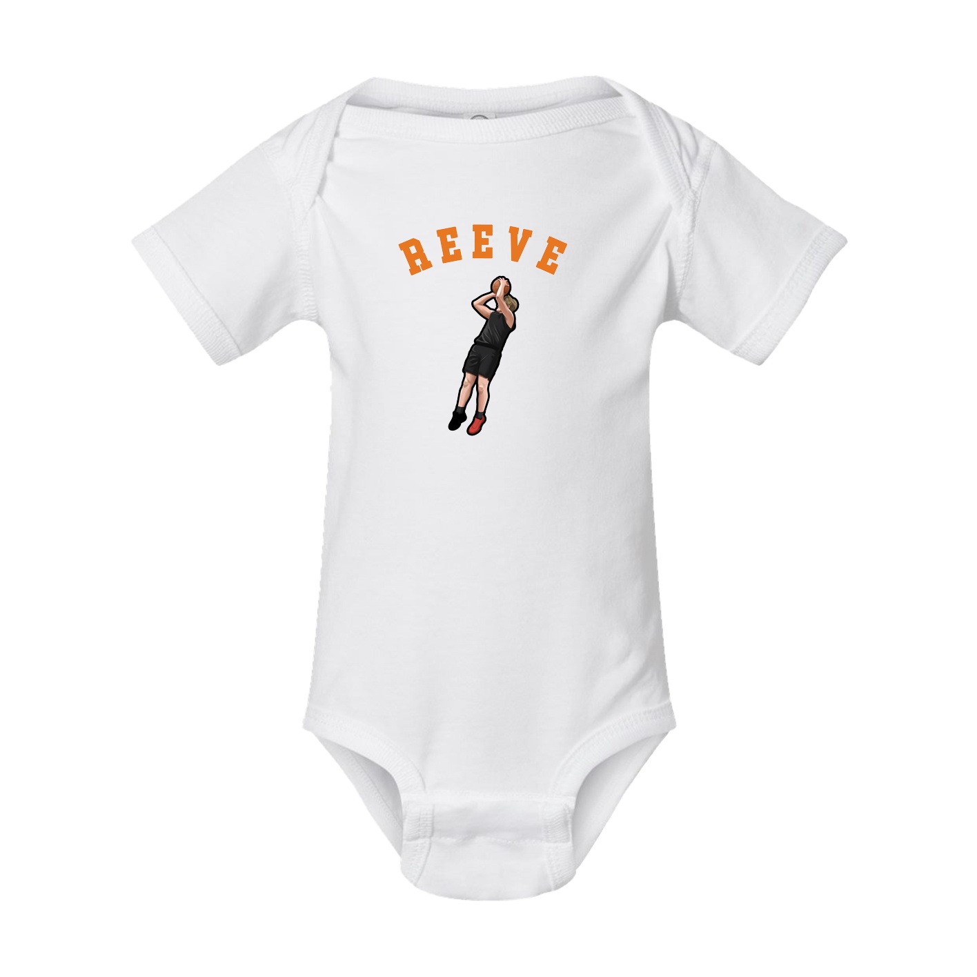 Baby Onesie — Shirsey Arch in White