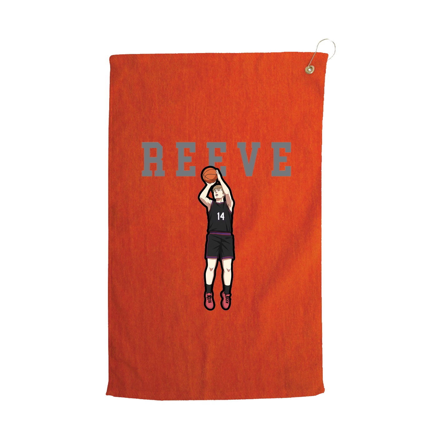 Golf Towel — Shirsey in Orange
