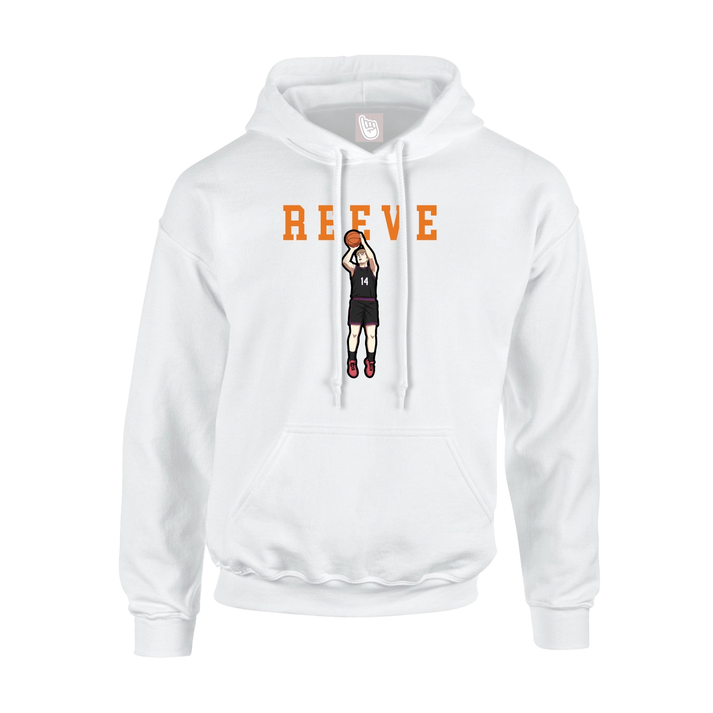 Hoodie — Shirsey in White