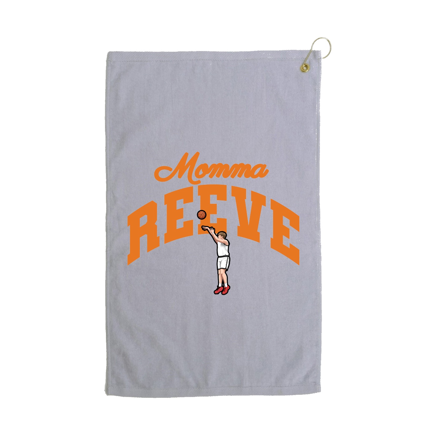 Golf Towel — Mothers Day Arch in Grey