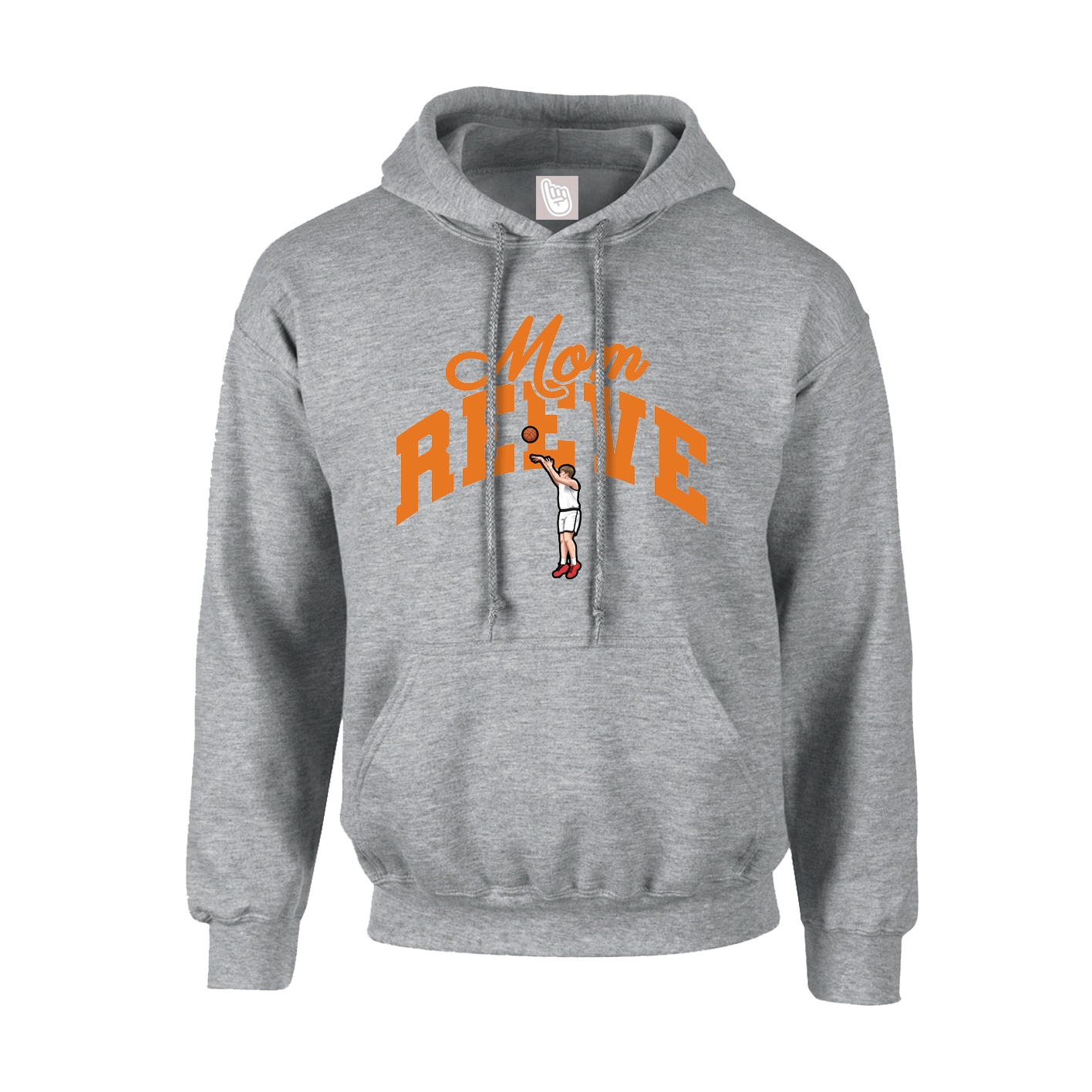 Youth Hoodie — Mothers Day Arch in Grey