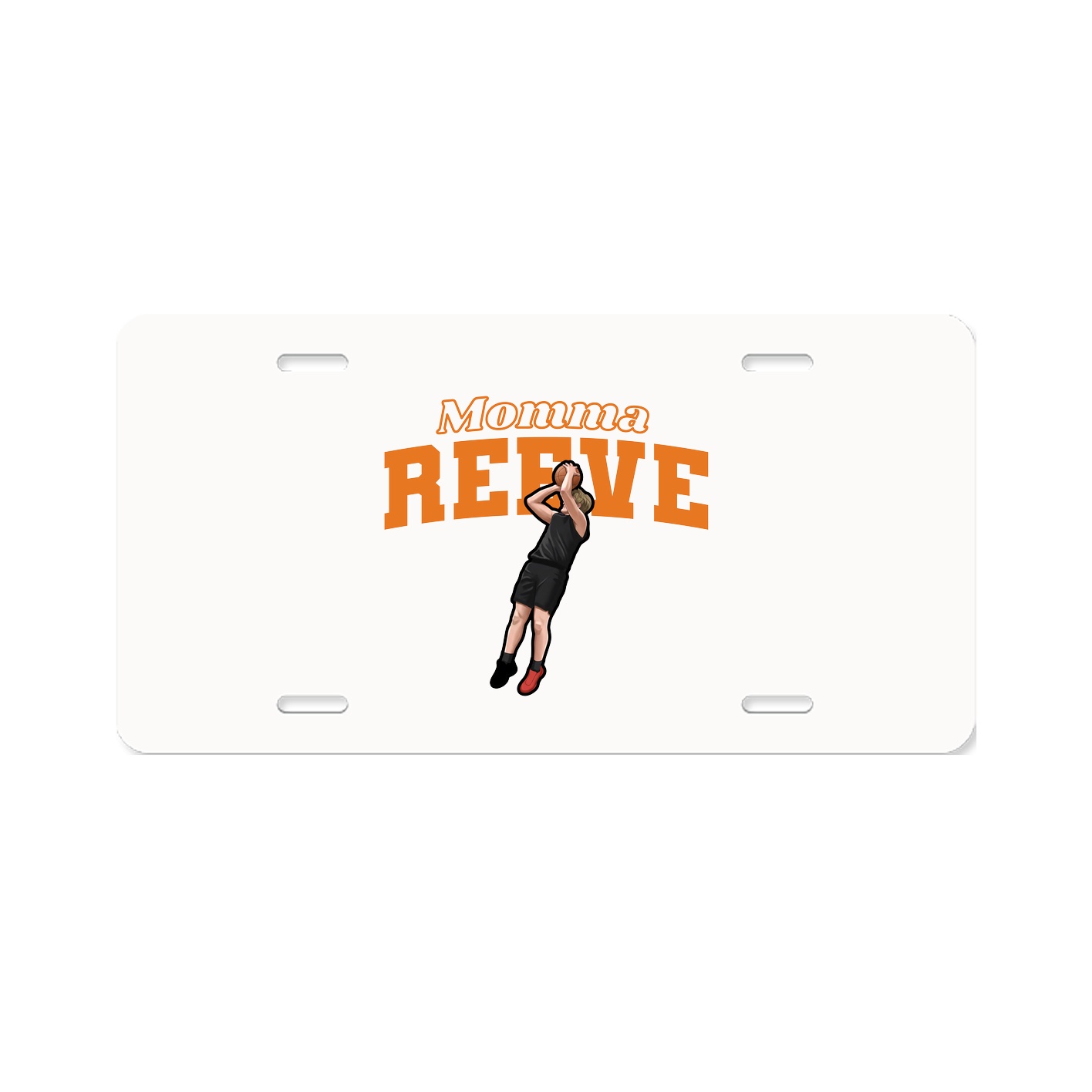 License Plate — Mothers Day Block in Classic
