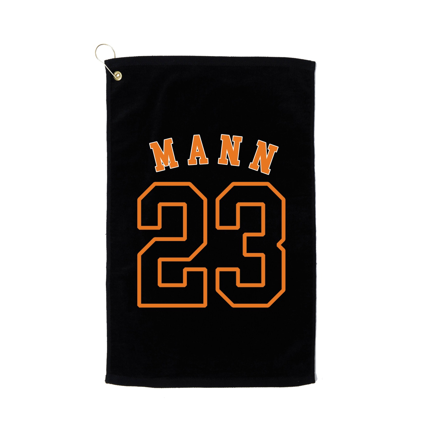 Golf Towel — Shirsey Arch in Black