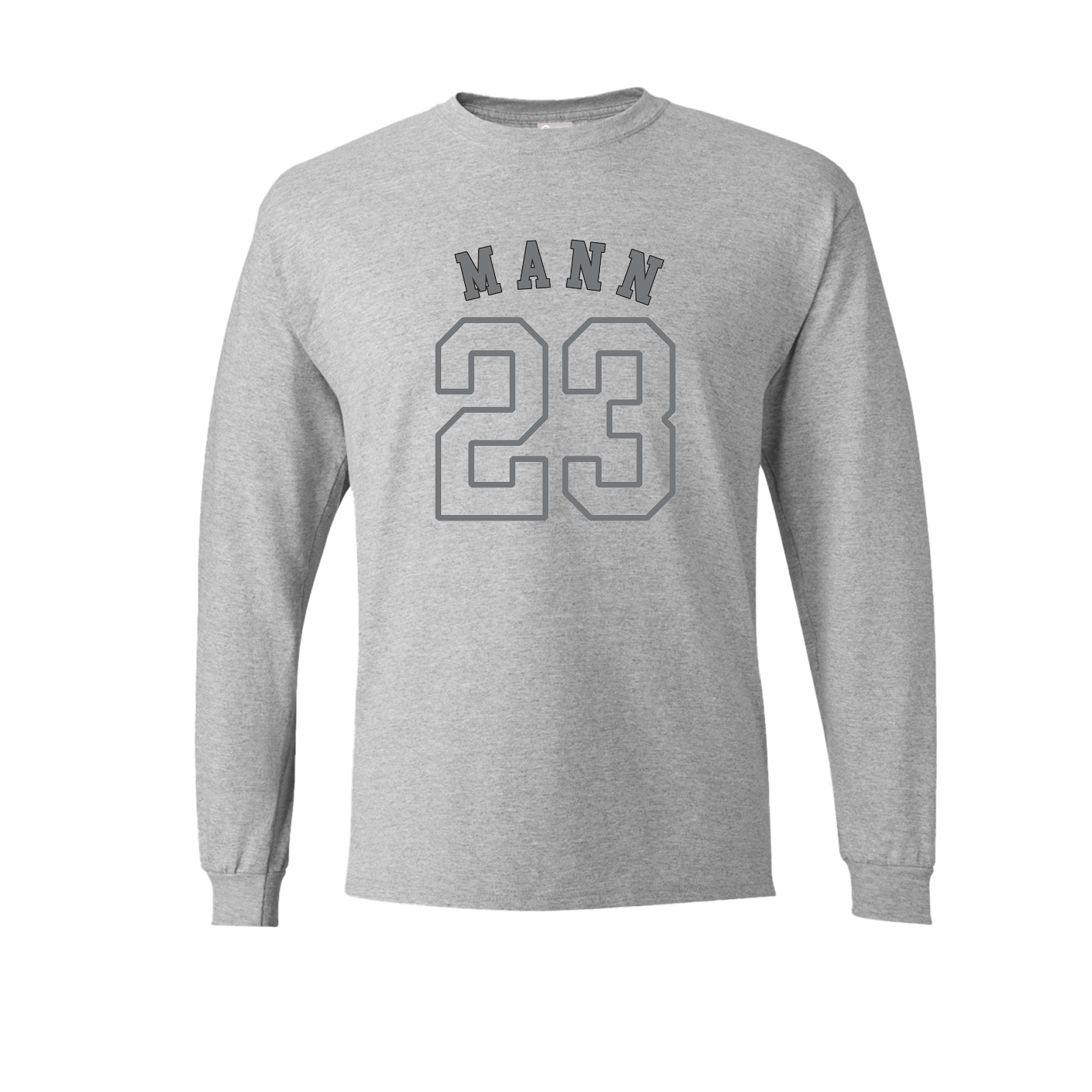Long Sleeve Tee — Shirsey Arch in Grey