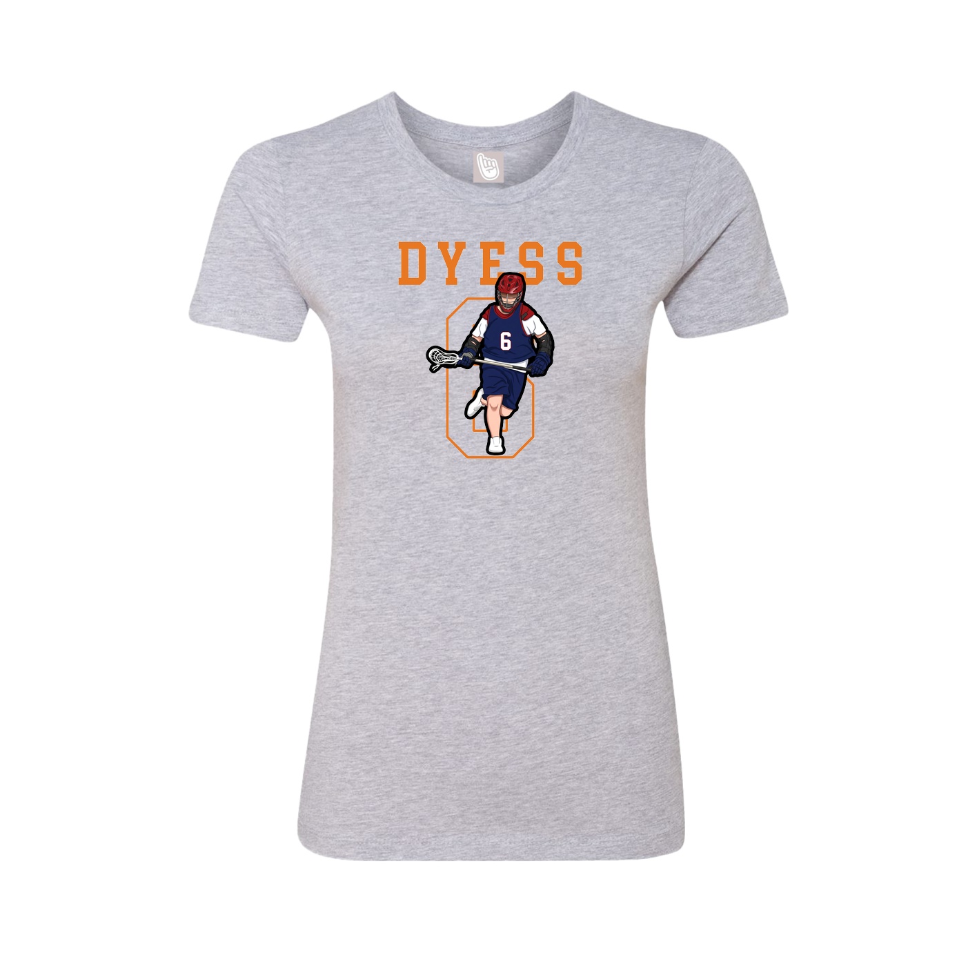 Fitted Women's Tee — Shirsey in Grey