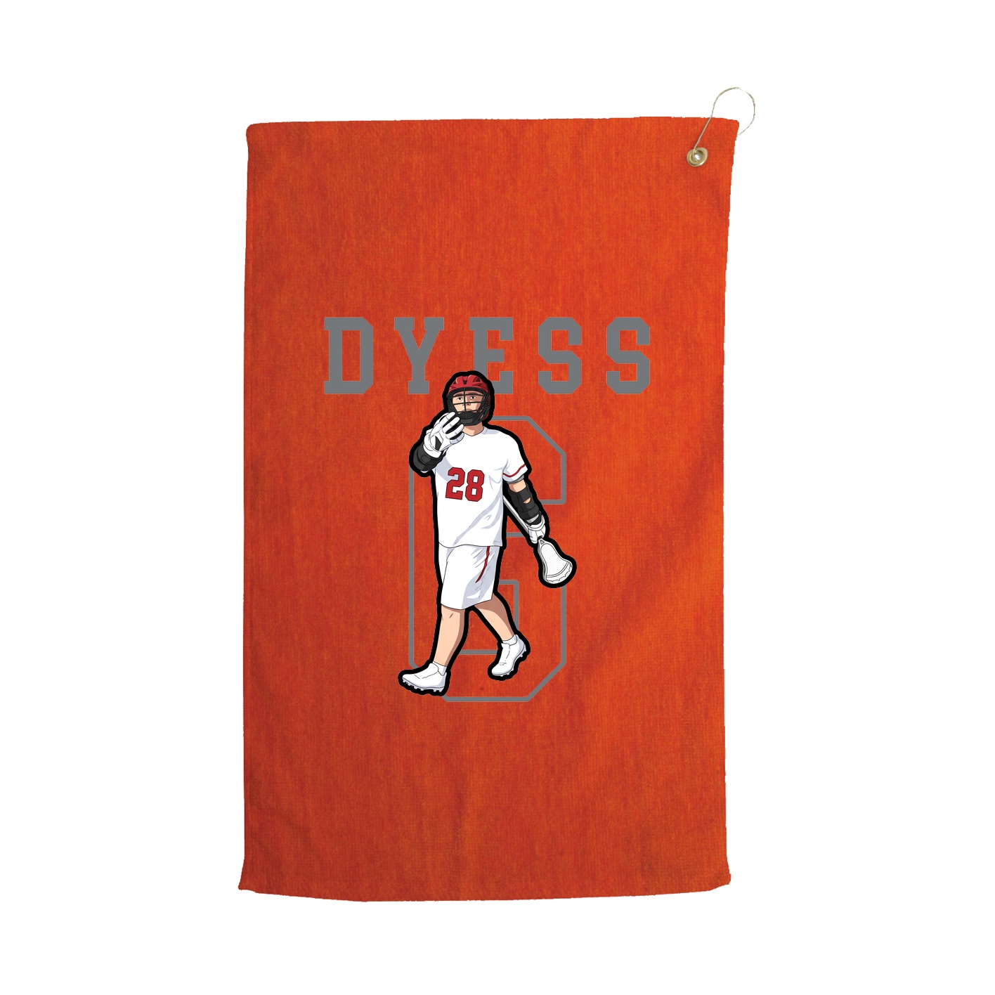 Golf Towel — Shirsey in Orange