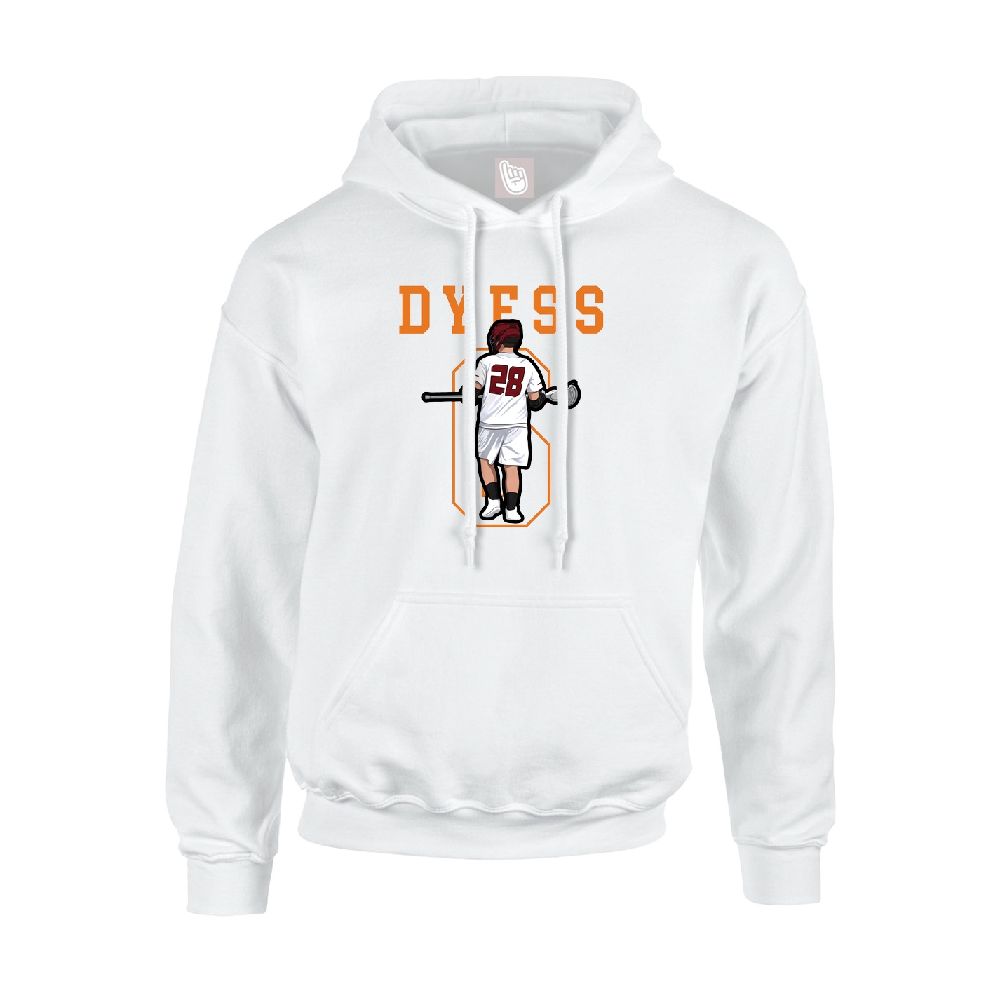Youth Hoodie — Shirsey in White