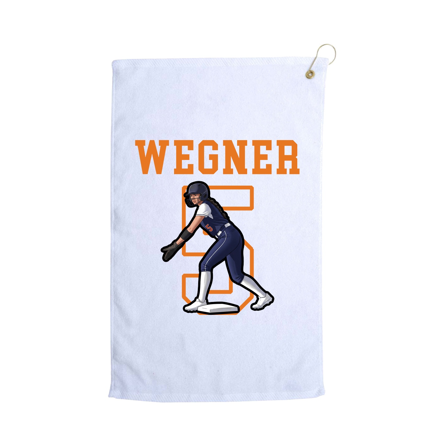 Golf Towel — Shirsey in White