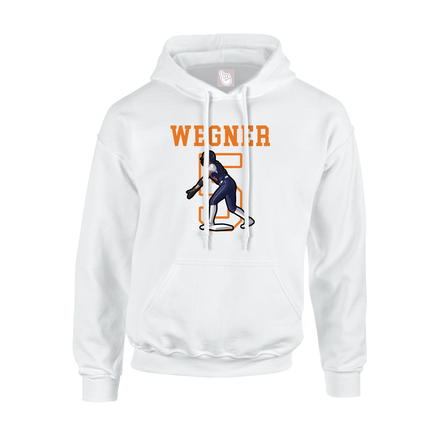 Hoodie — Shirsey in White