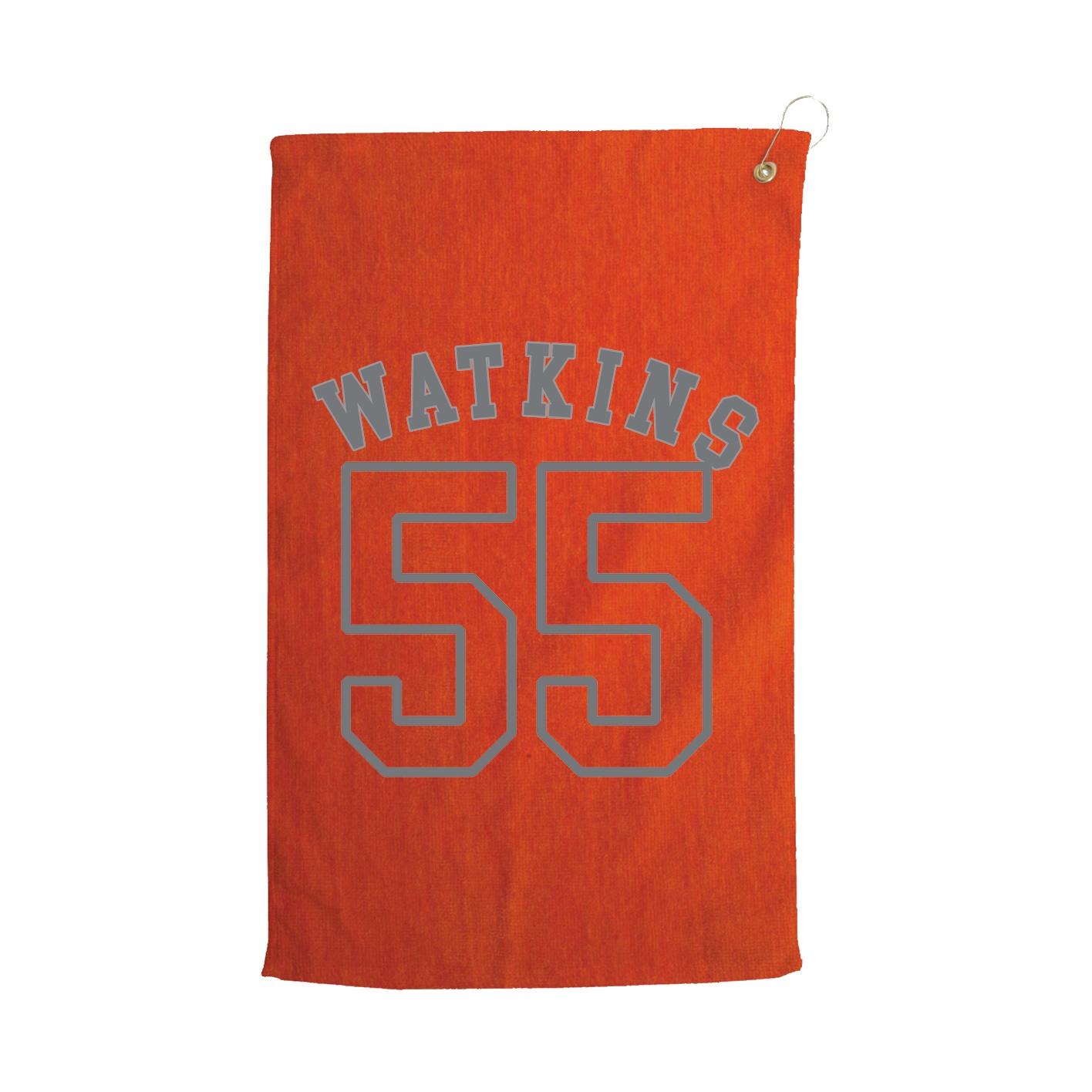Golf Towel — Shirsey Arch in Orange