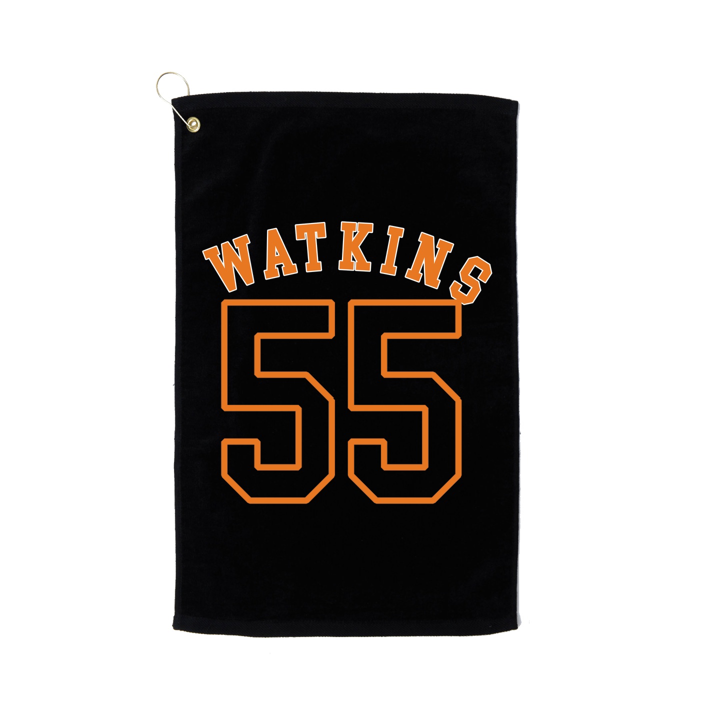 Golf Towel — Shirsey Arch in Black