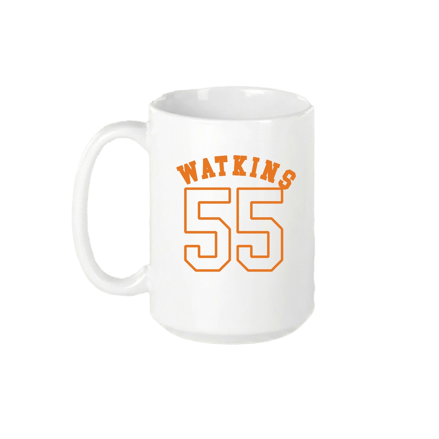 15oz Coffee Mug — Shirsey Arch in White