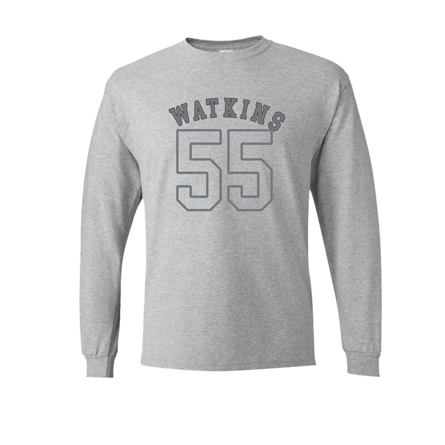 Long Sleeve Tee — Shirsey Arch in Grey