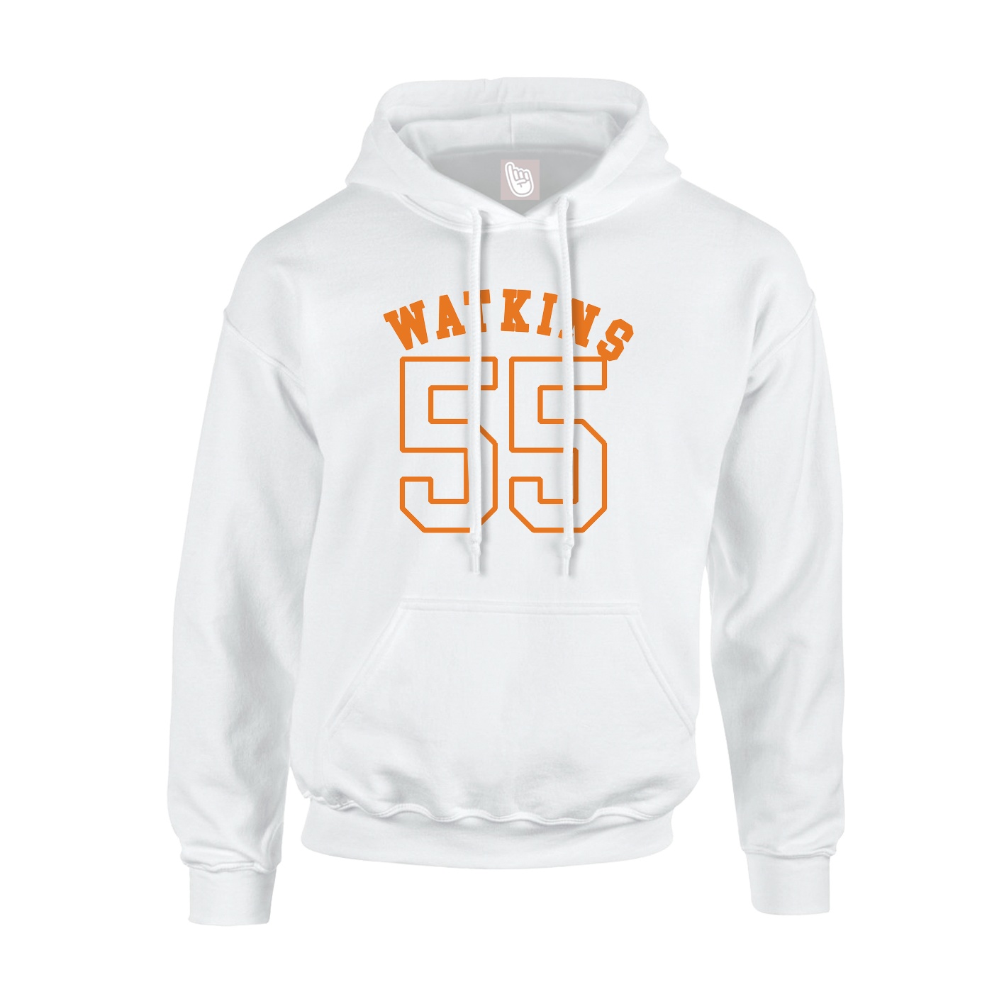 Hoodie — Shirsey Arch in White