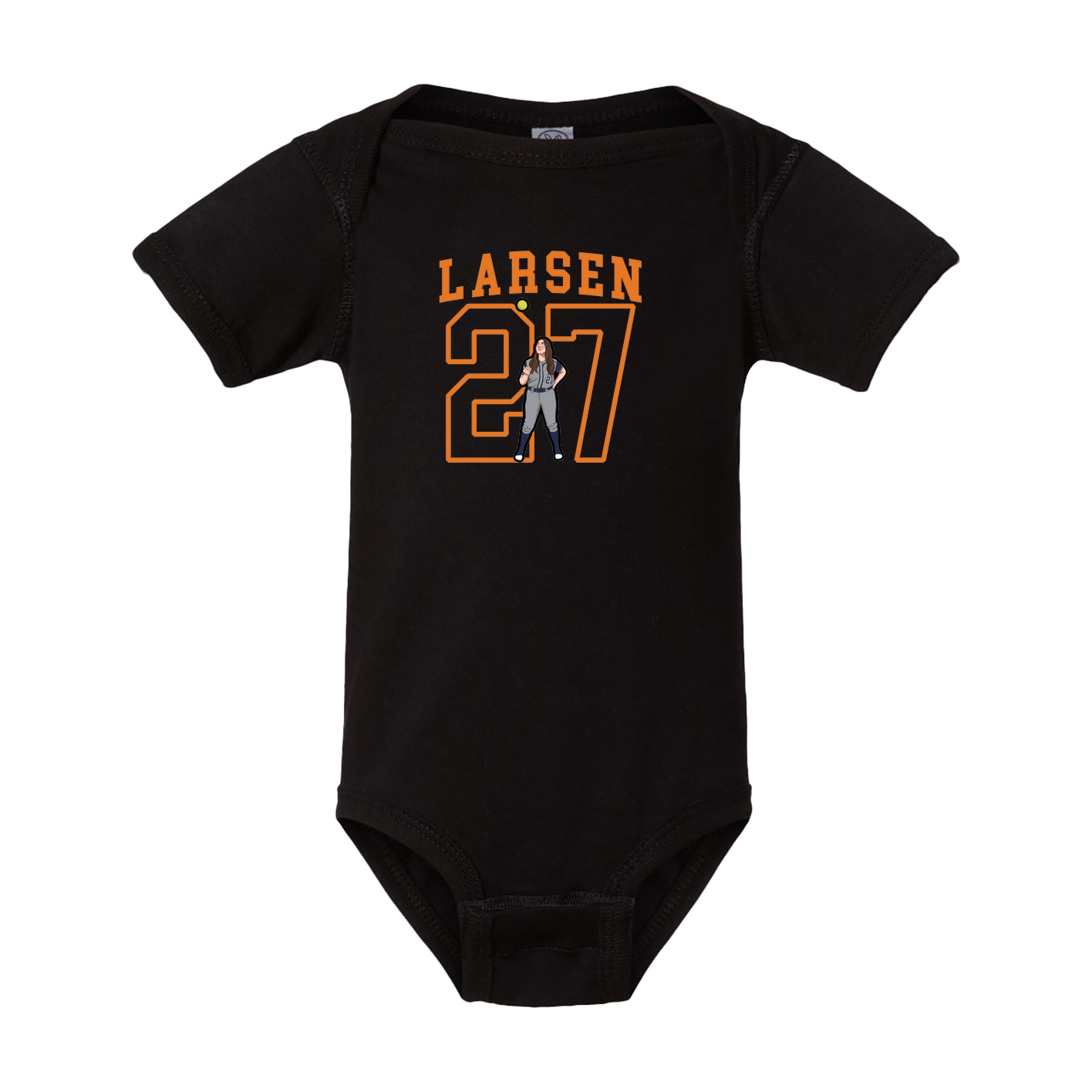 Baby Onesie — Shirsey in Black