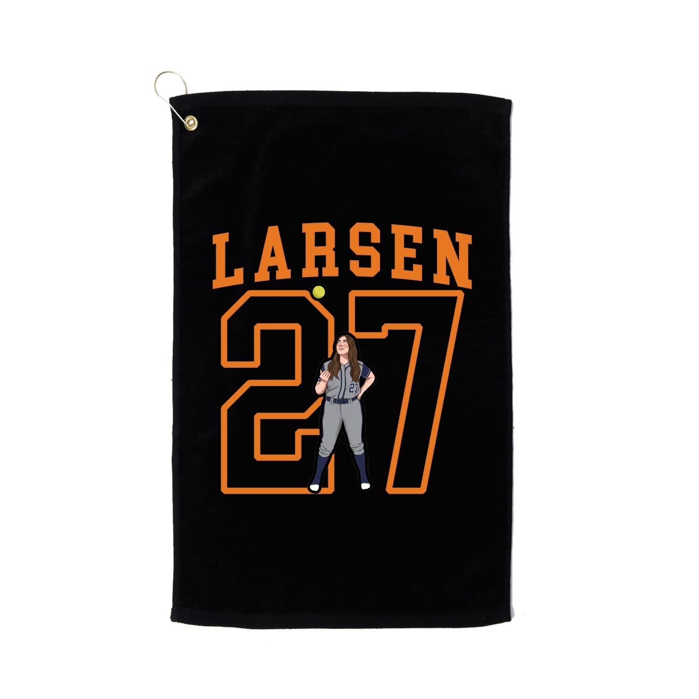 Golf Towel — Shirsey in Black