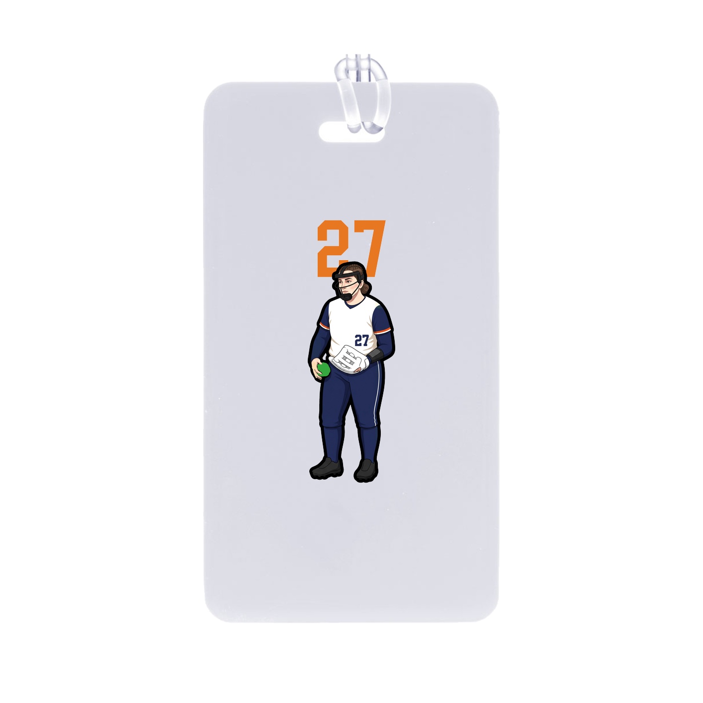 Bag Tag — Number Top in Classic