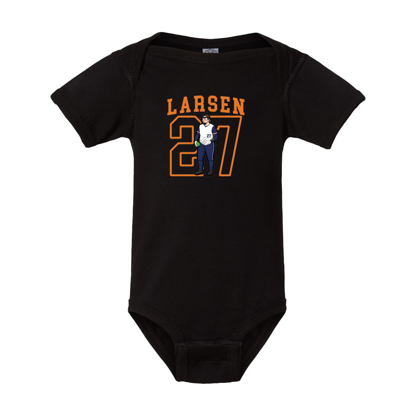 Baby Onesie — Shirsey in Black