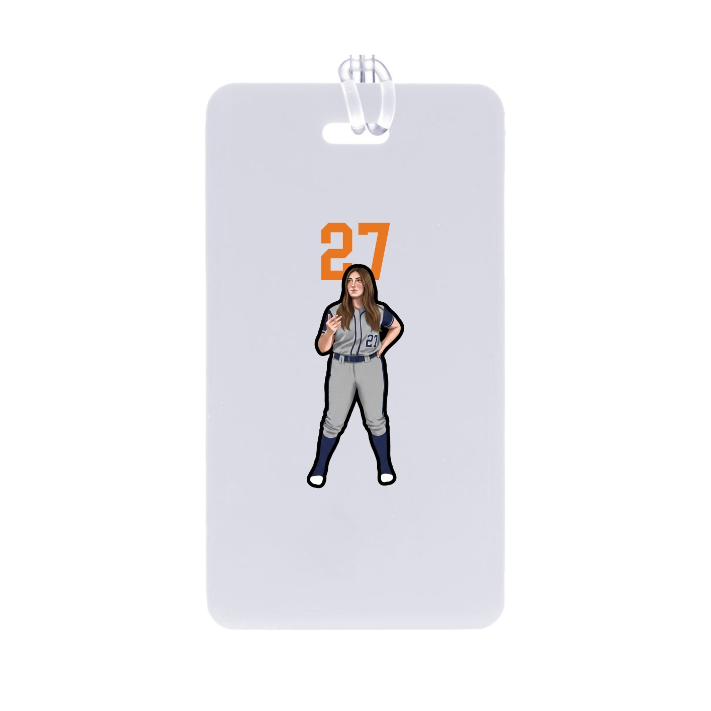 Bag Tag — Number Top in Classic