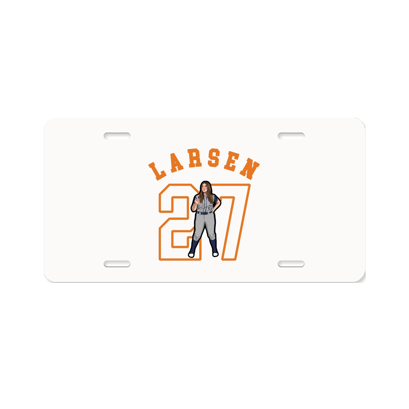 License Plate — Shirsey Arch in Classic