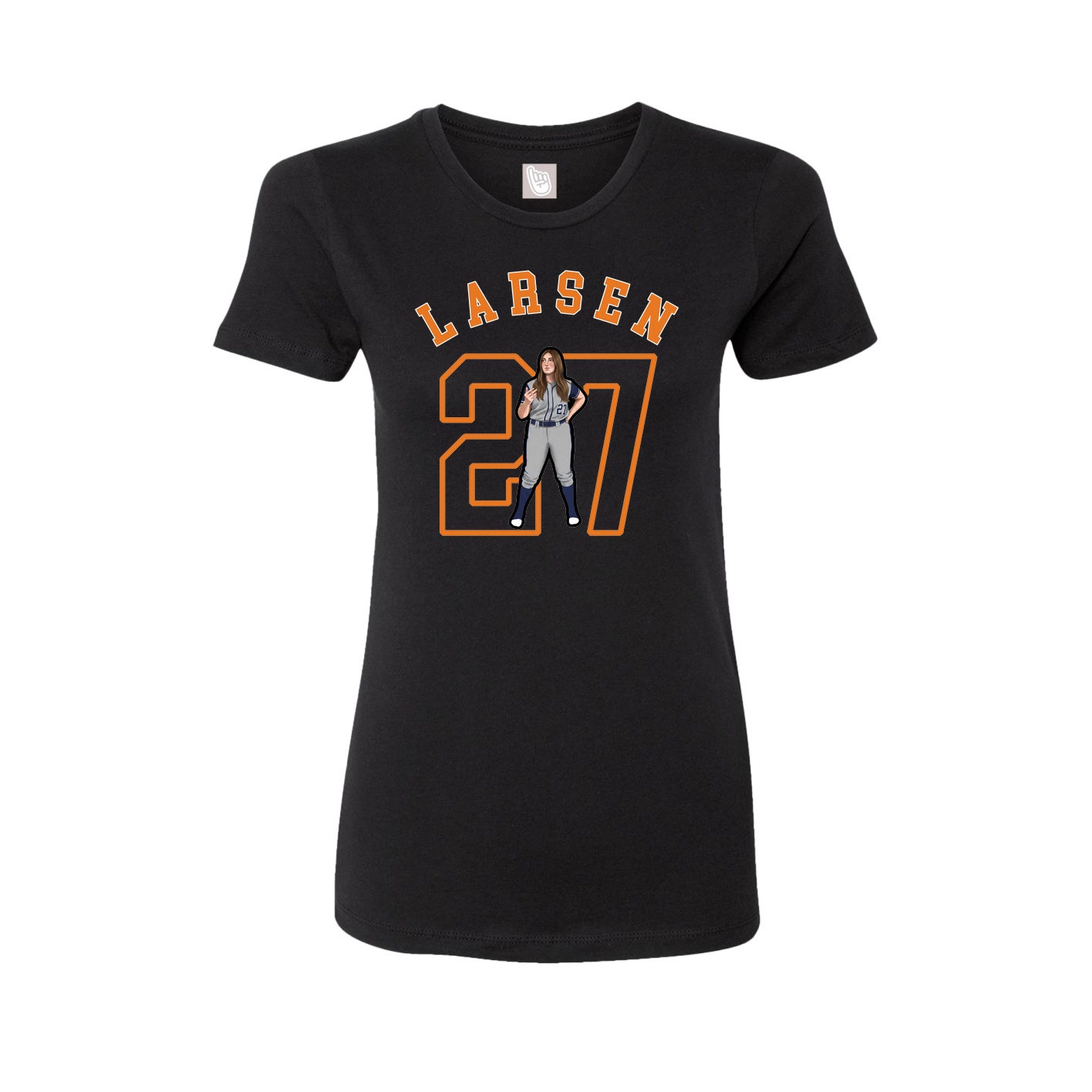 Womens Tee — Shirsey Arch in Black