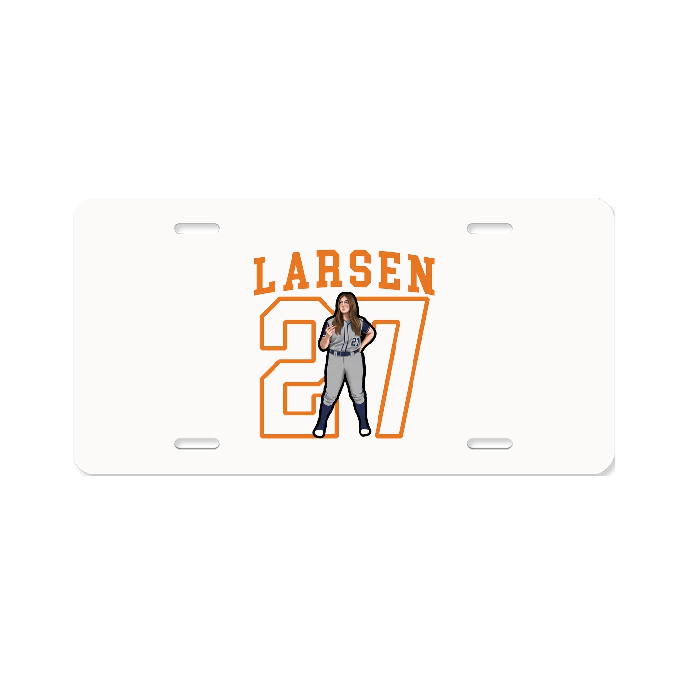 License Plate — Shirsey in Classic