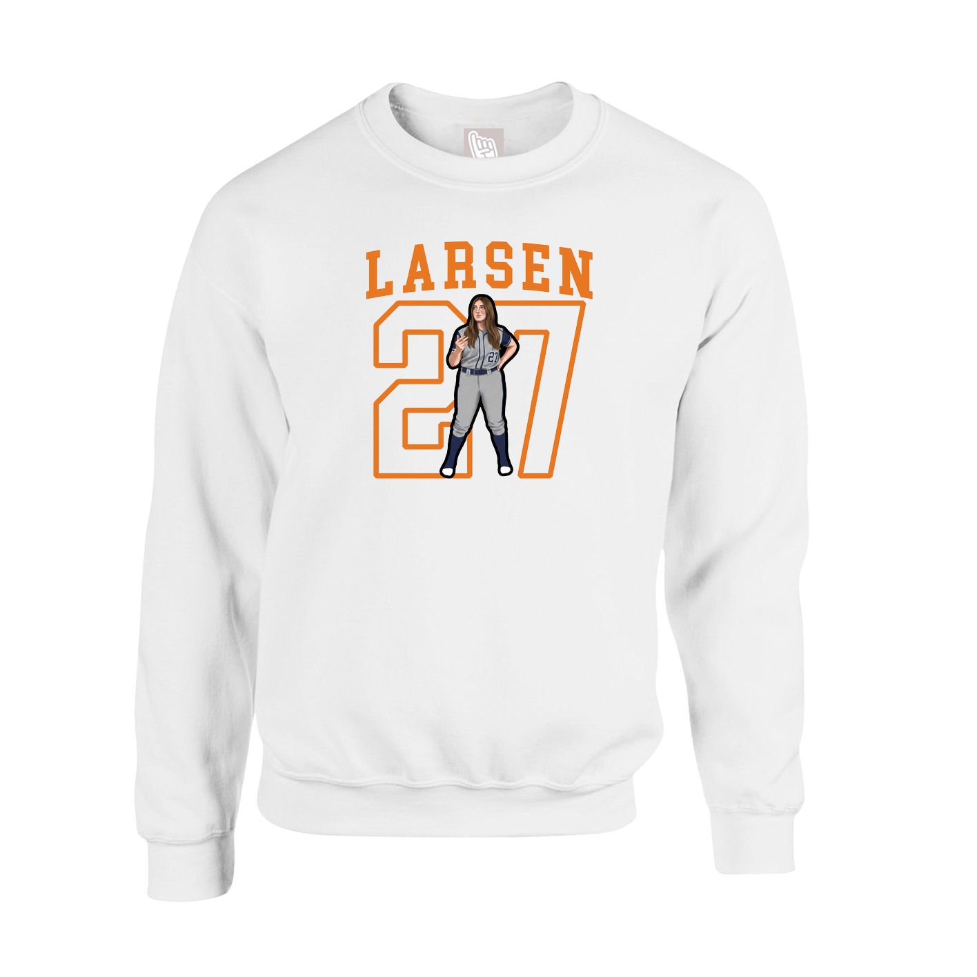 Fleece Crew — Shirsey in White