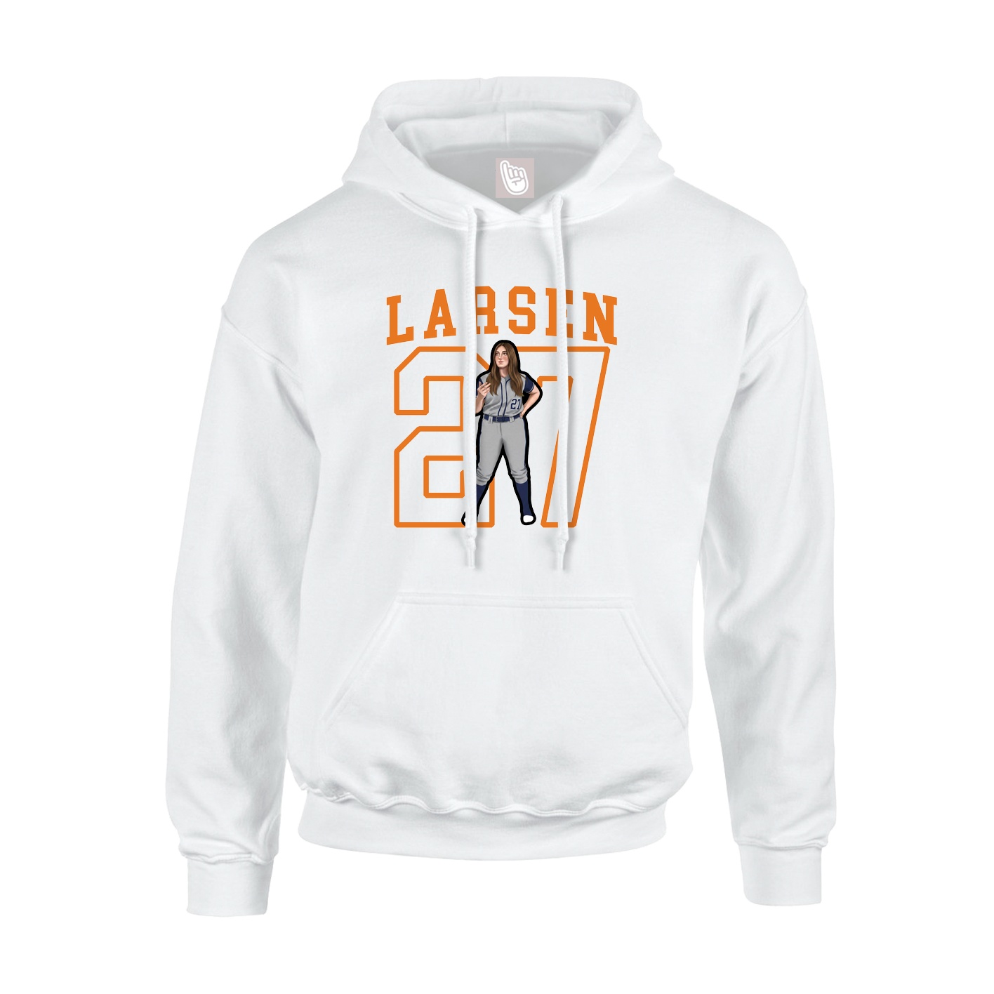 Youth Hoodie — Shirsey in White