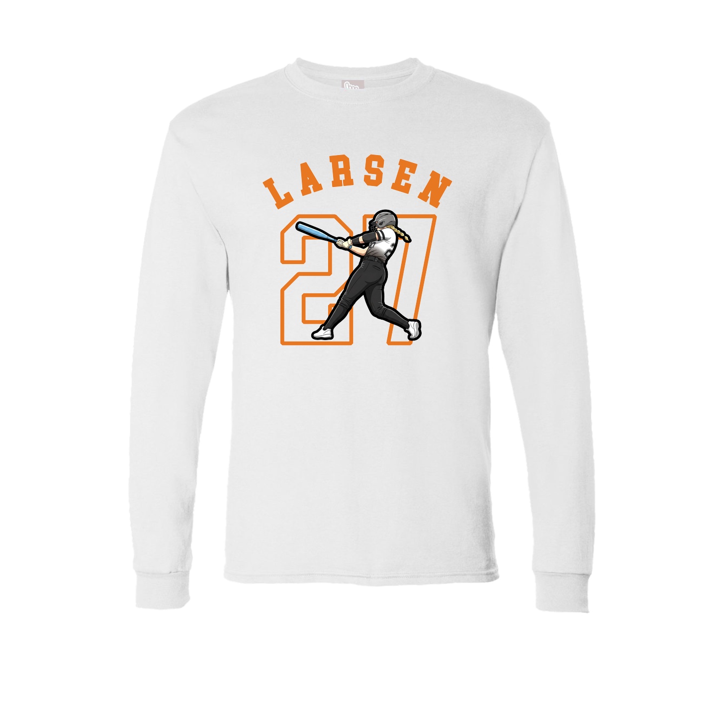 Long Sleeve Tee — Shirsey Arch in White